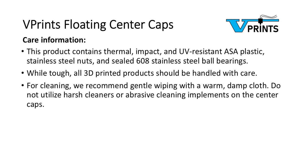 Volvo P80 & P2 Floating Wheel Center Cap Set