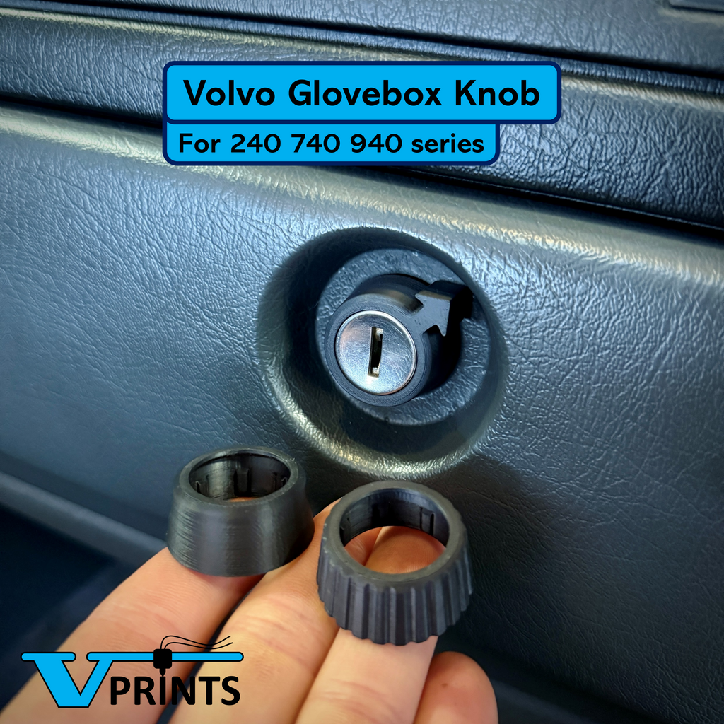 Volvo 240 740 940 Glovebox Knob