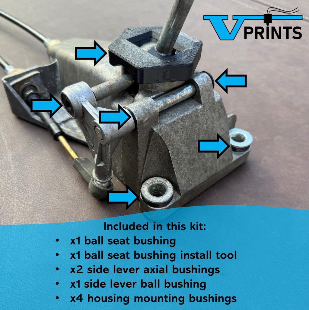 Volvo Early P80 Shifter Bushings Precision Upgrade Kit