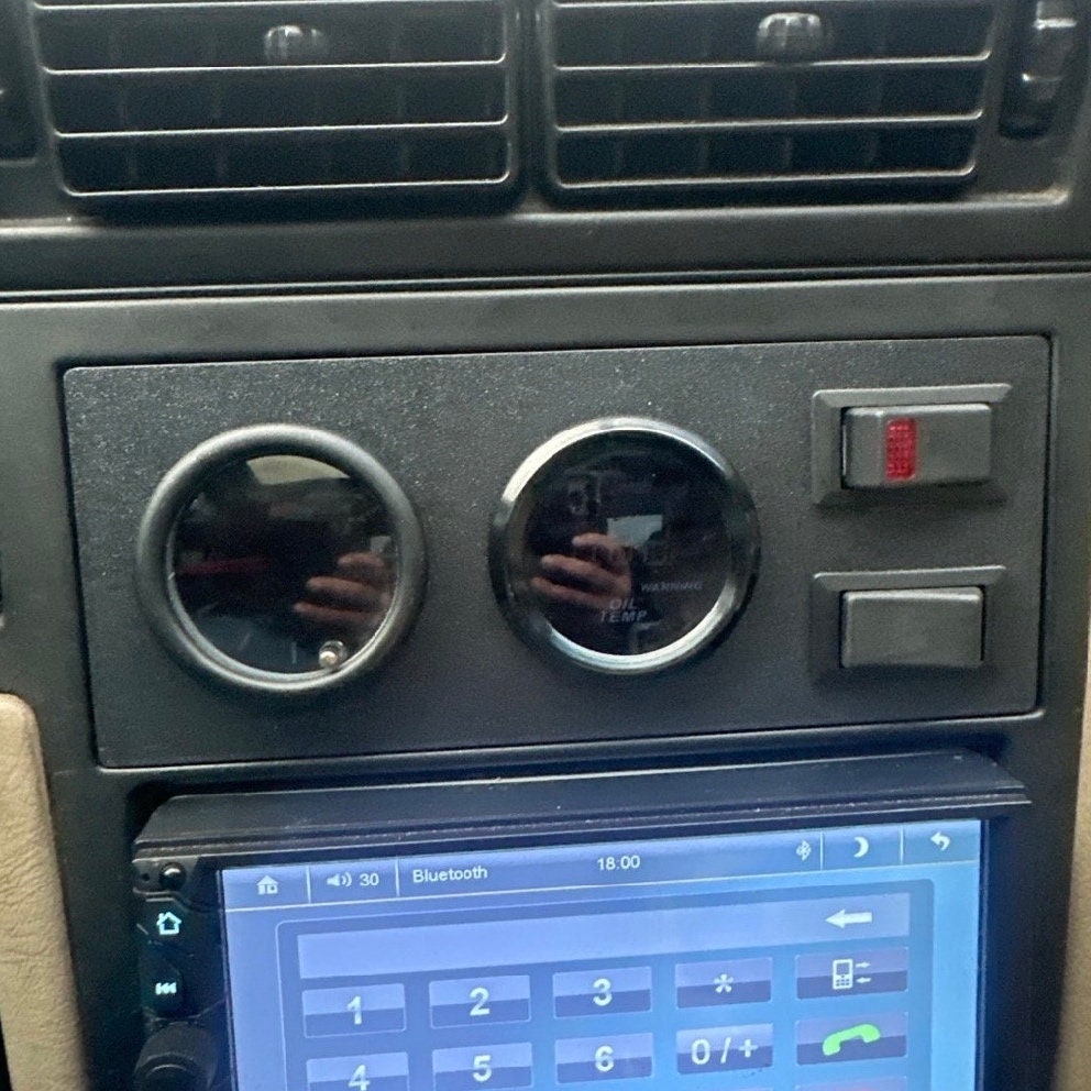Volvo 850 Climate Control Gauge Plate