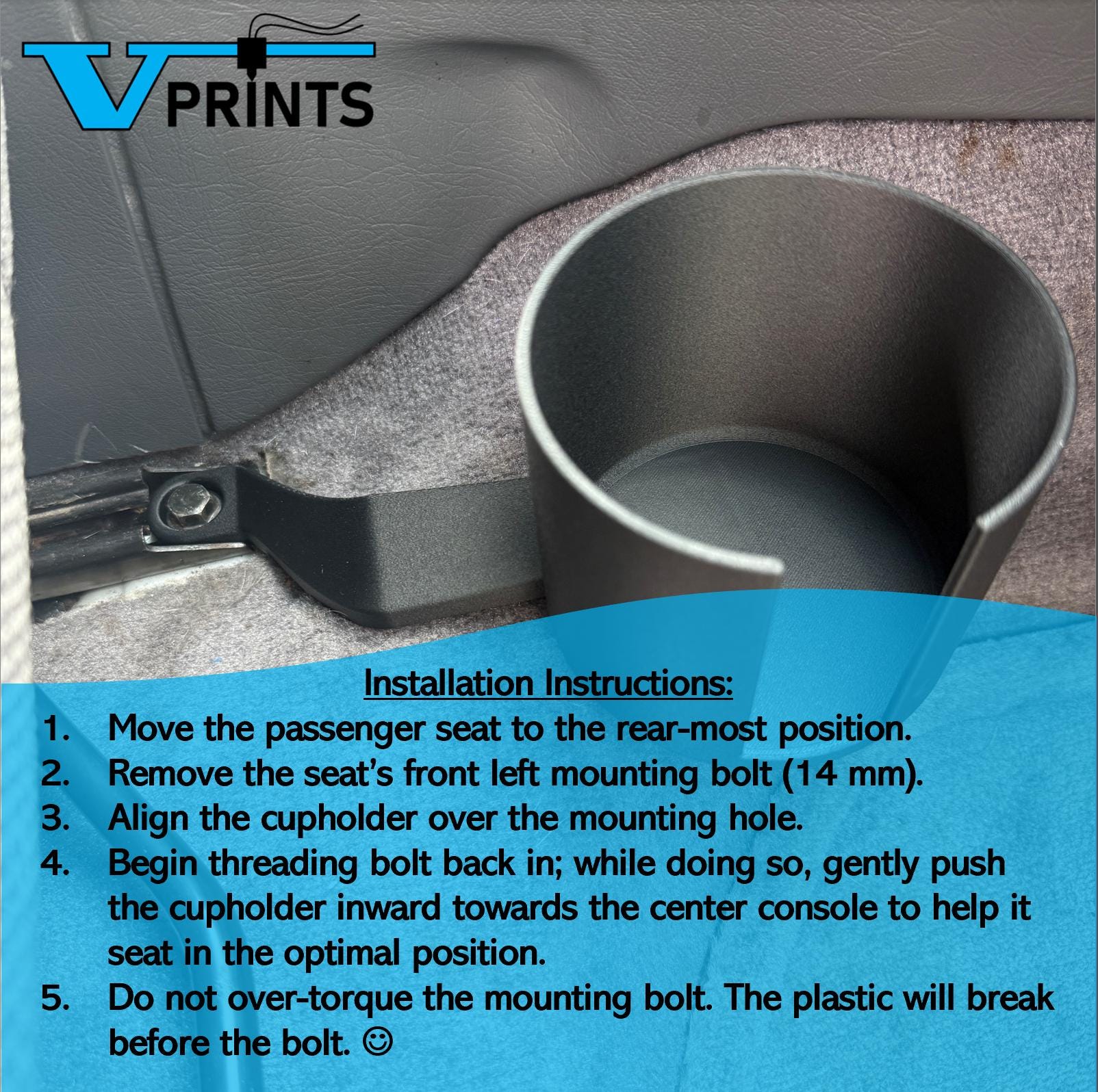 Volvo 740 & 940 Large Footwell Cupholder