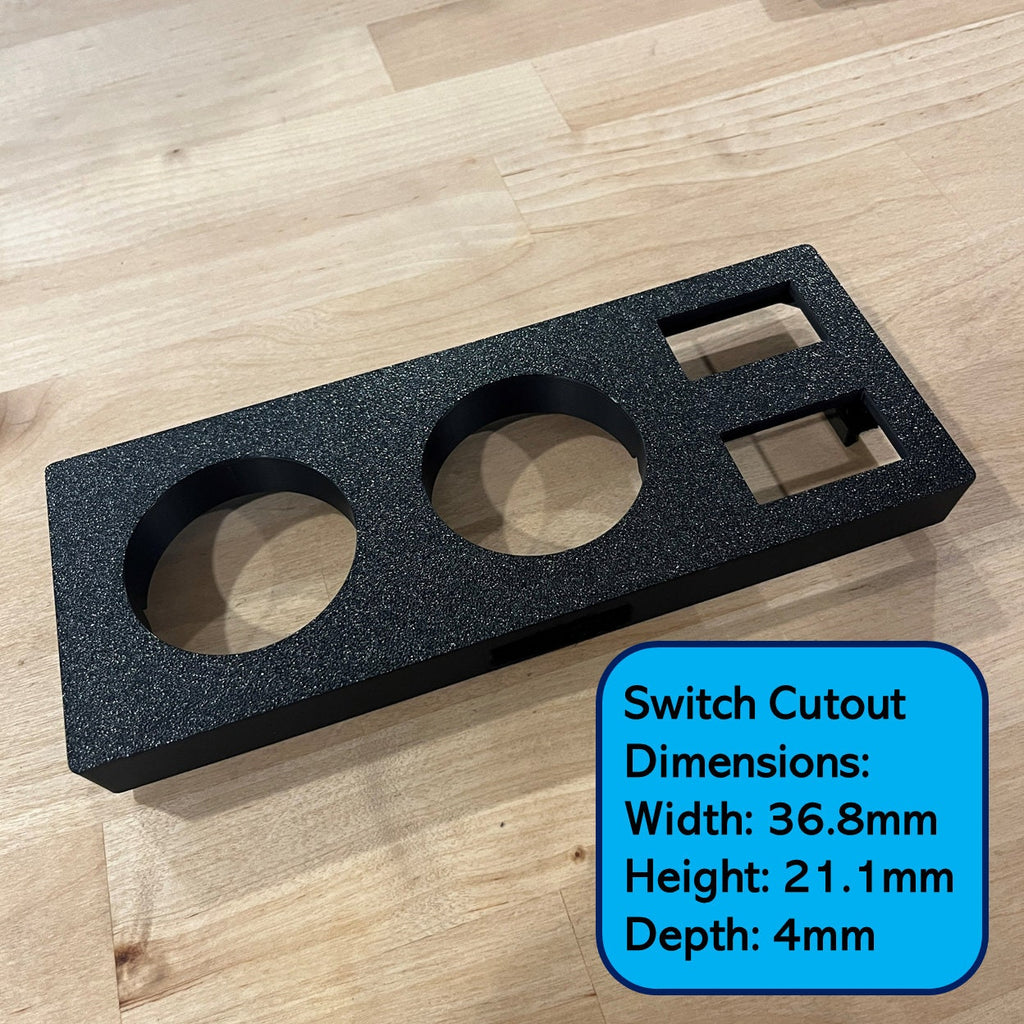 Volvo 850 Climate Control Gauge Plate
