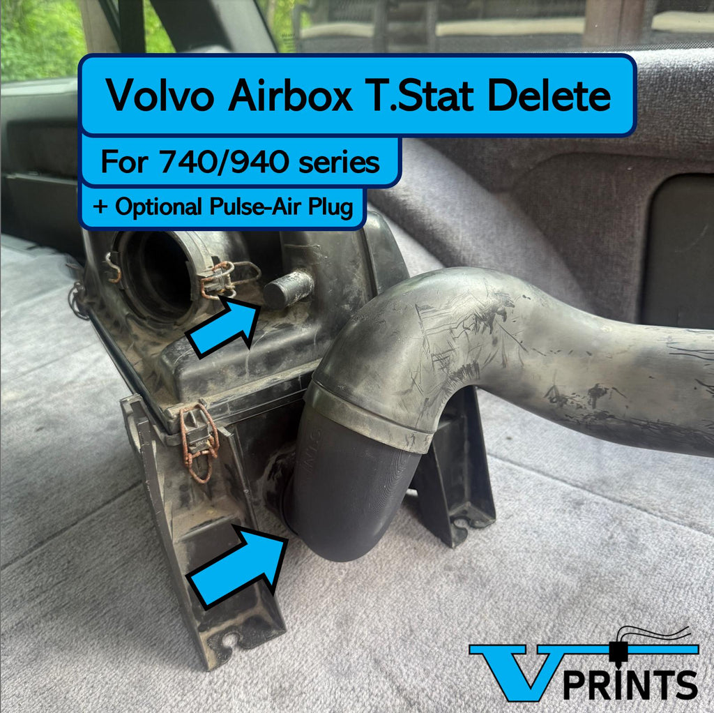 Volvo 740 & 940 Airbox Thermostat Delete Tube