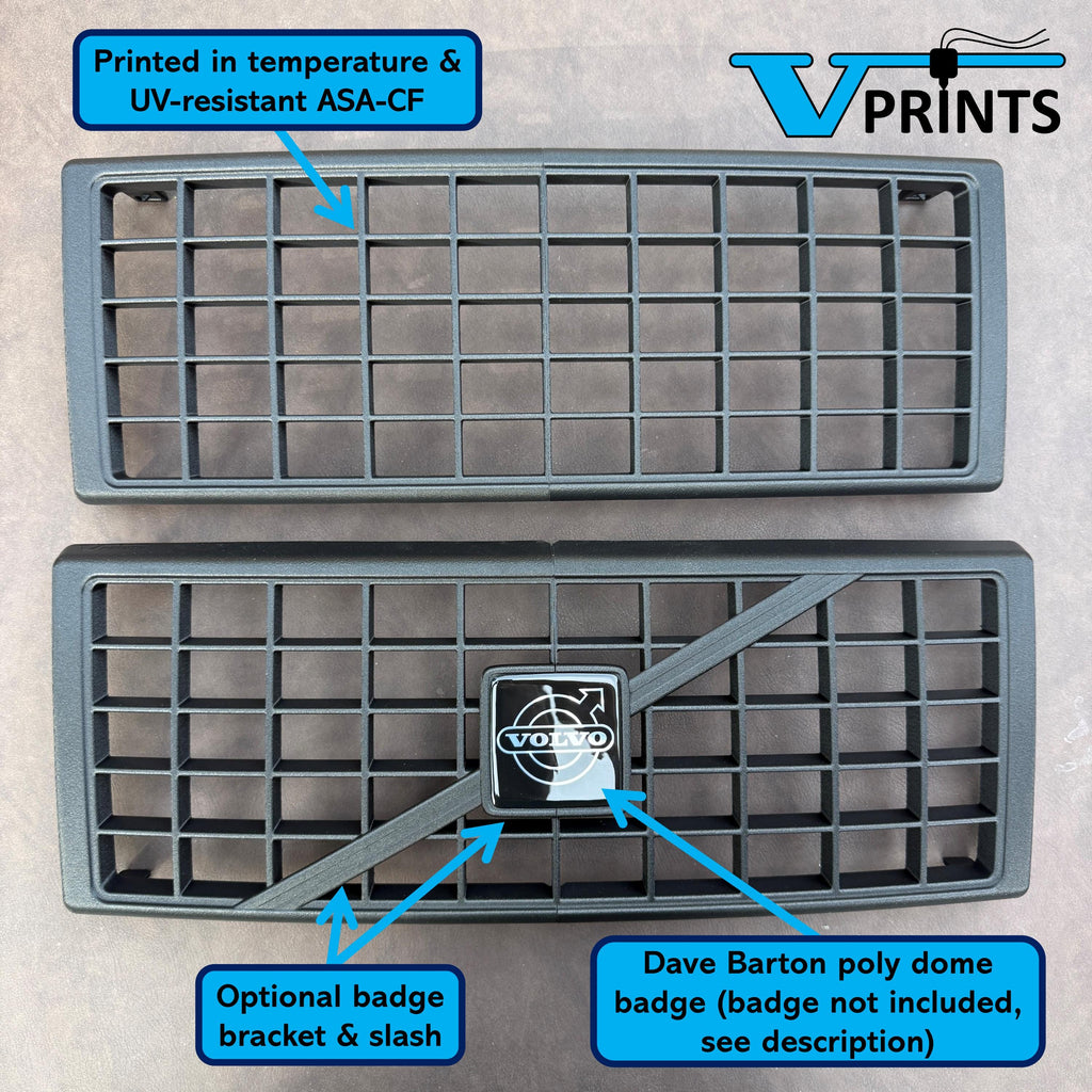 Volvo 940 & 740 Eggcrate Grille (Non-Fog)
