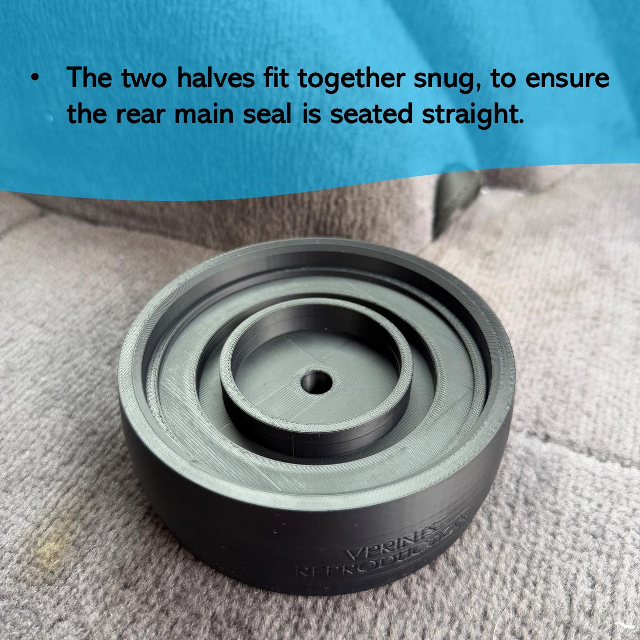Volvo Whiteblock Rear Main Seal Install Tool (PN 9997174)