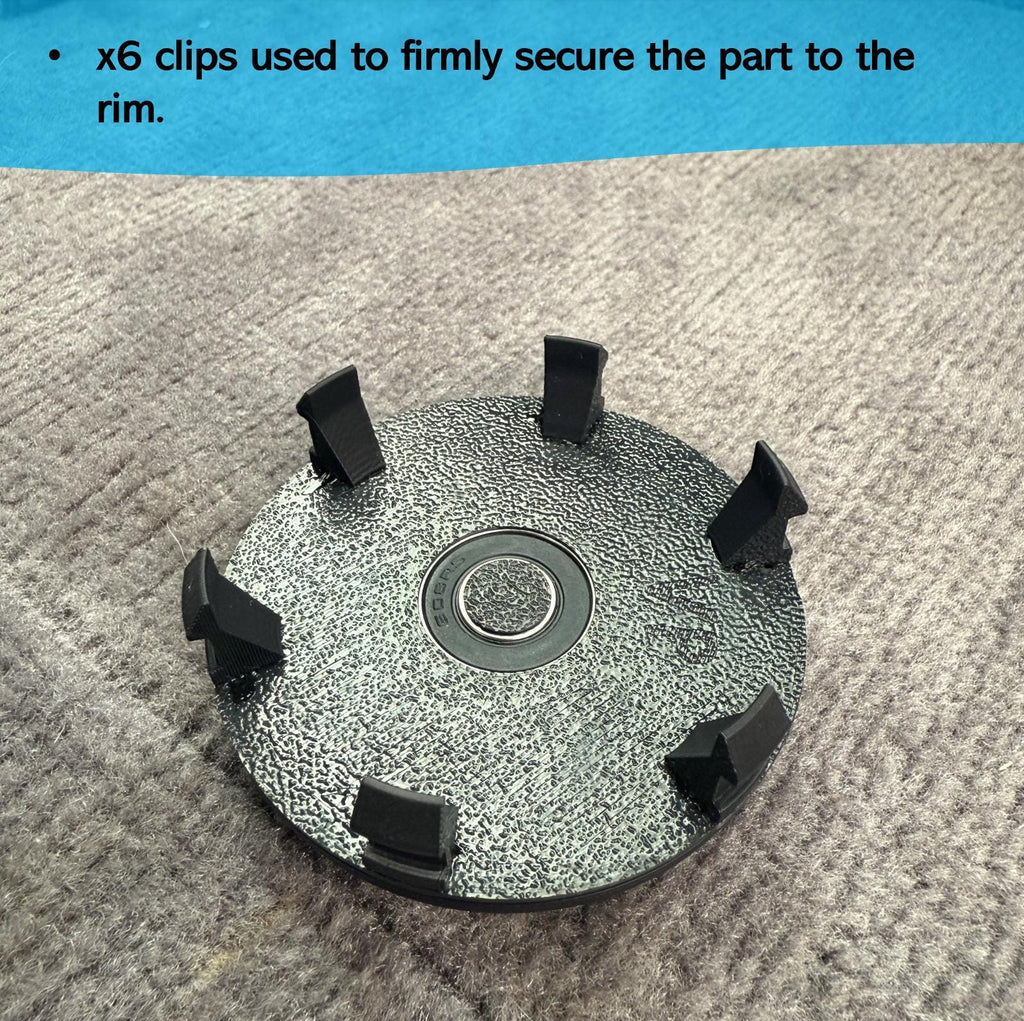 Volvo P80 & P2 Floating Wheel Center Cap Set