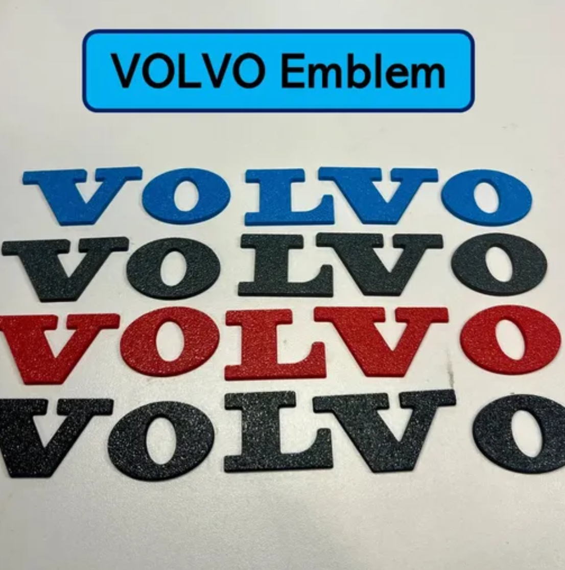 Volvo Logo, Models, and Trims Emblems (mostly P80 & P2)