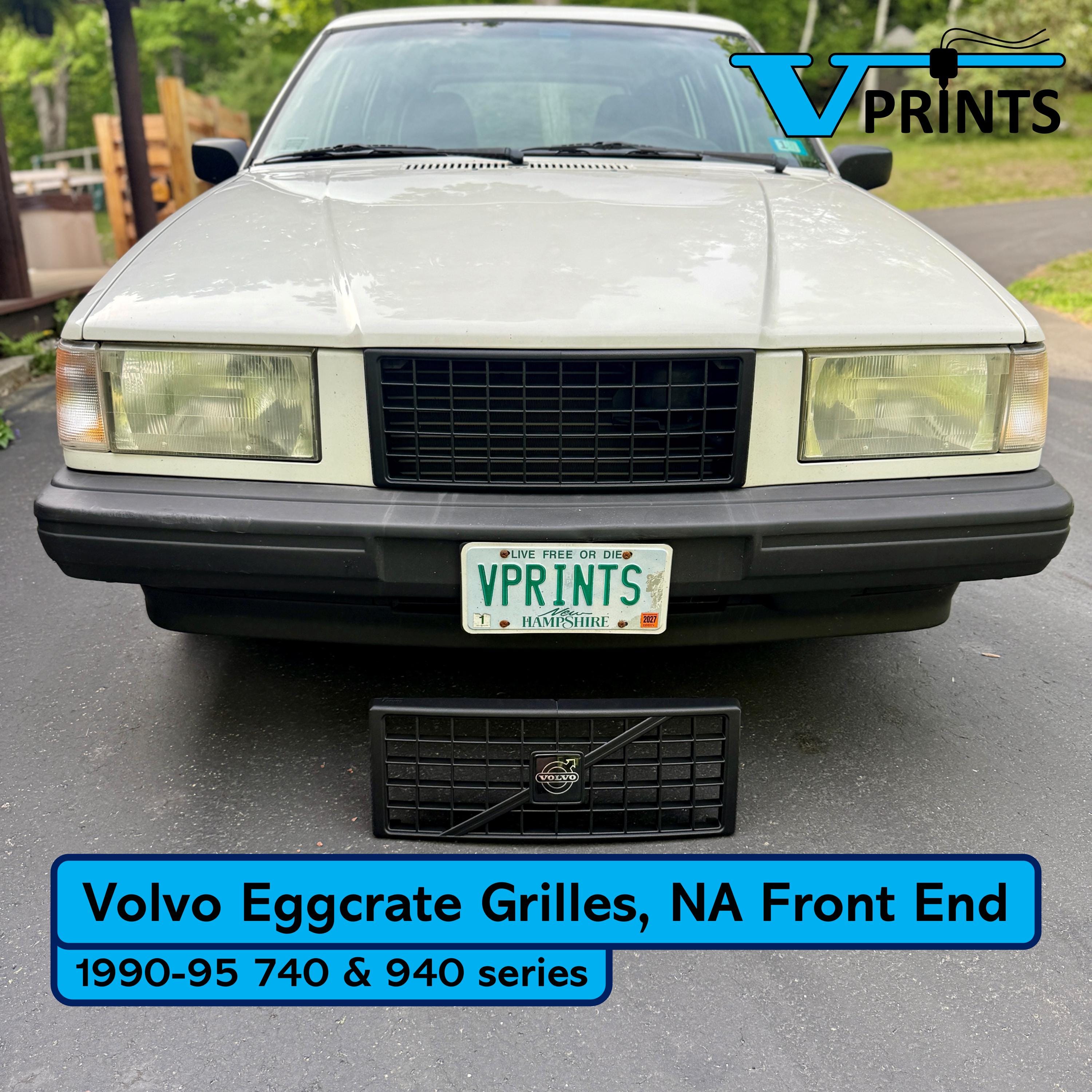 Volvo 940 & 740 Eggcrate Grille (Non-Fog)