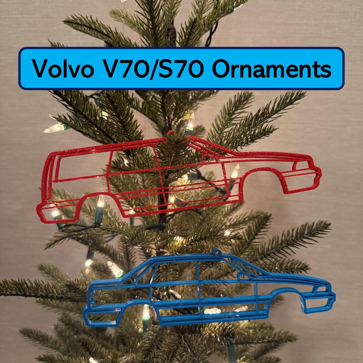Volvo S70 & V70 Holiday Ornament