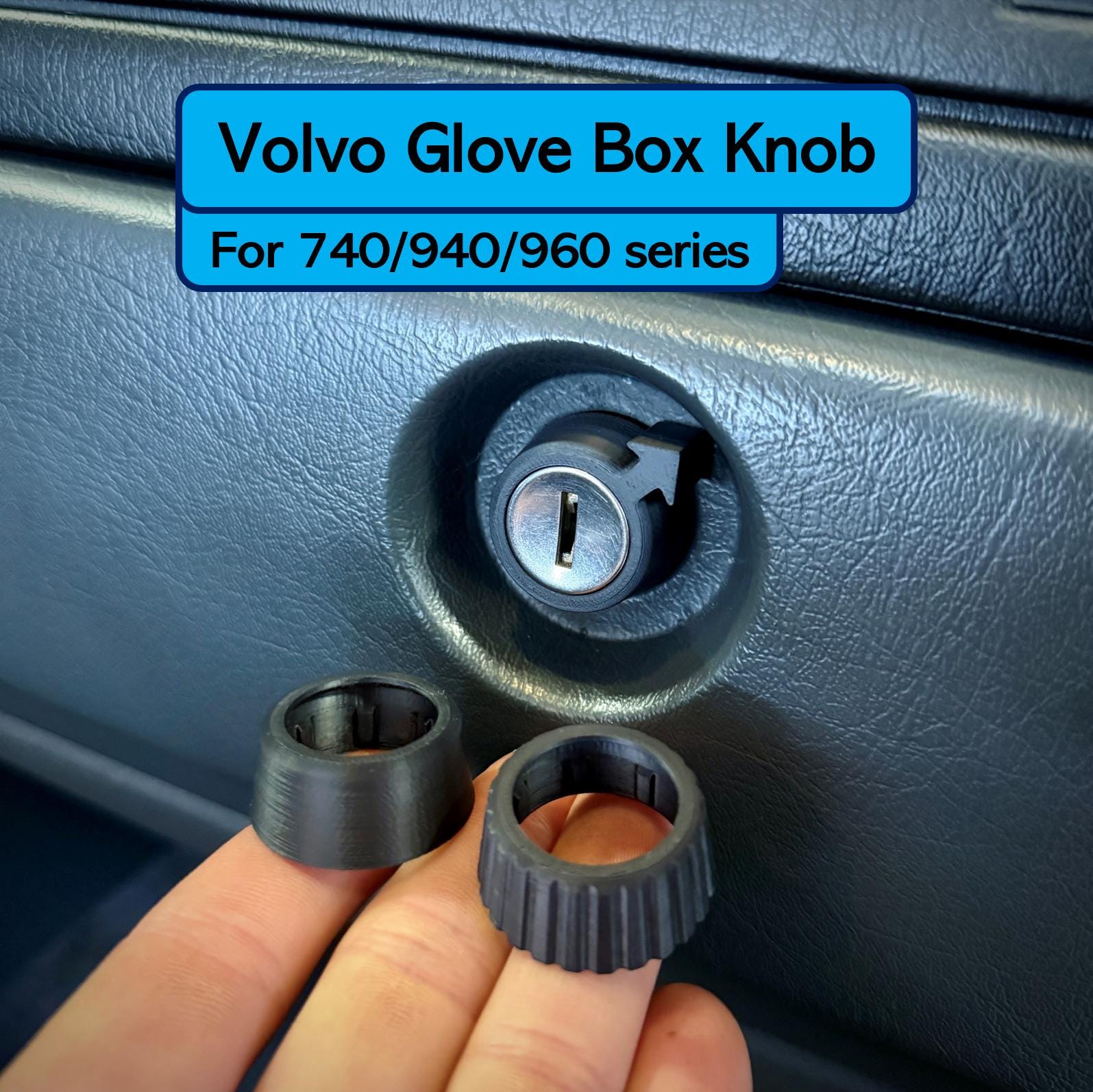 Volvo 740 940 Glovebox Knob