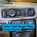 Volvo S70 V70 C70 Center Dash Gauge Plates