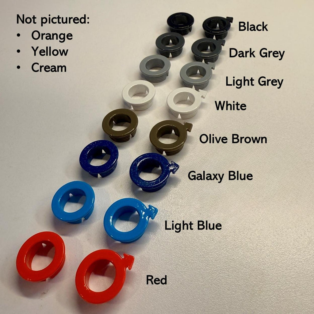 Volvo P80 & P2 Lock Pin Bezel Set