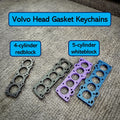 Volvo Head Gasket Keyring Keychains (4 & 5-Cylinder)
