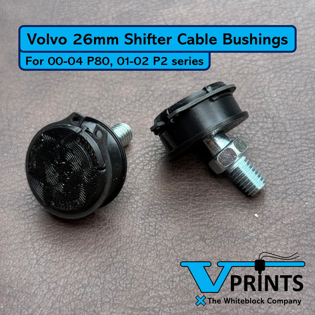 Volvo P80 & P2 26mm Shifter Cable End Bushings Kit