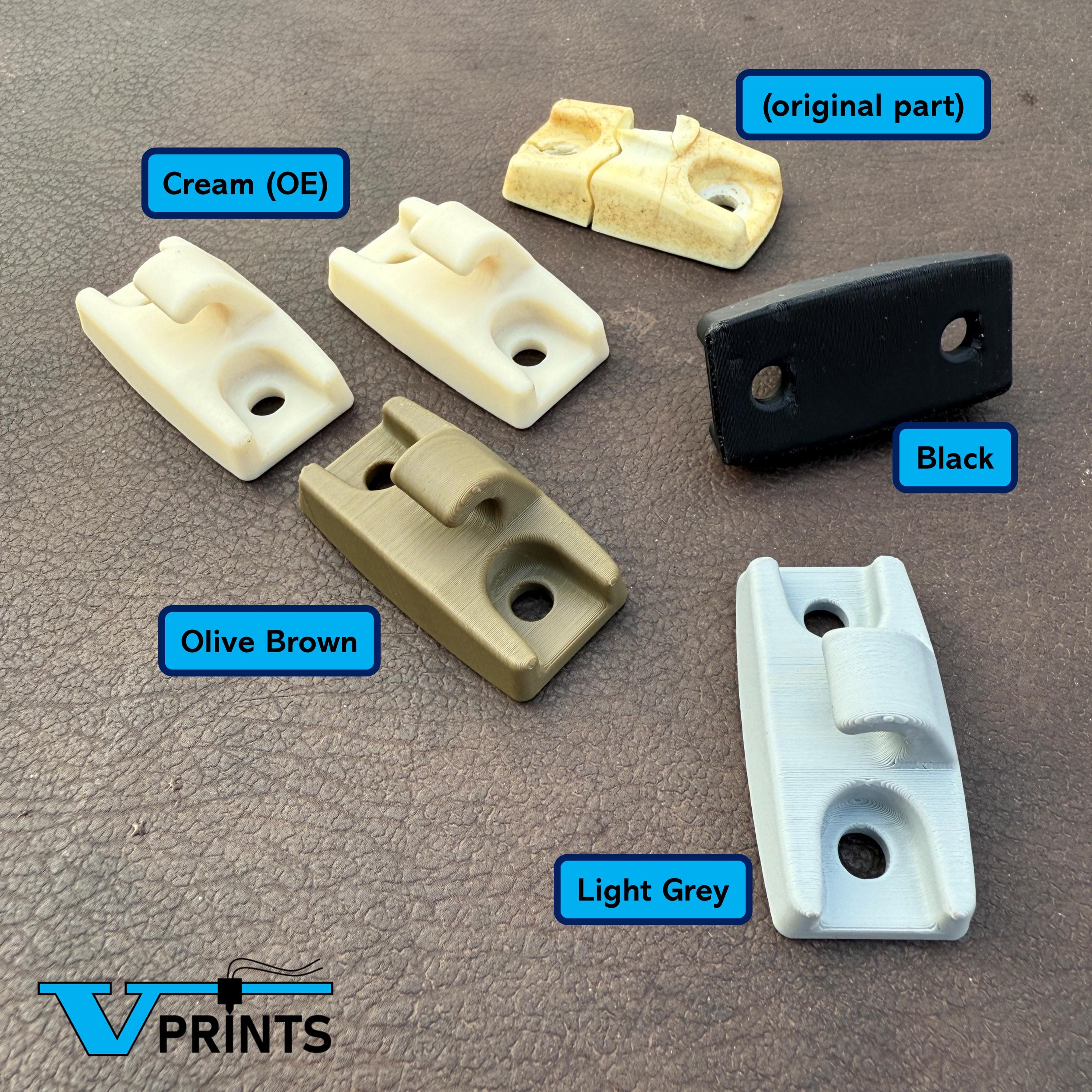 Volvo 240 & 260 Sun Visor Clips
