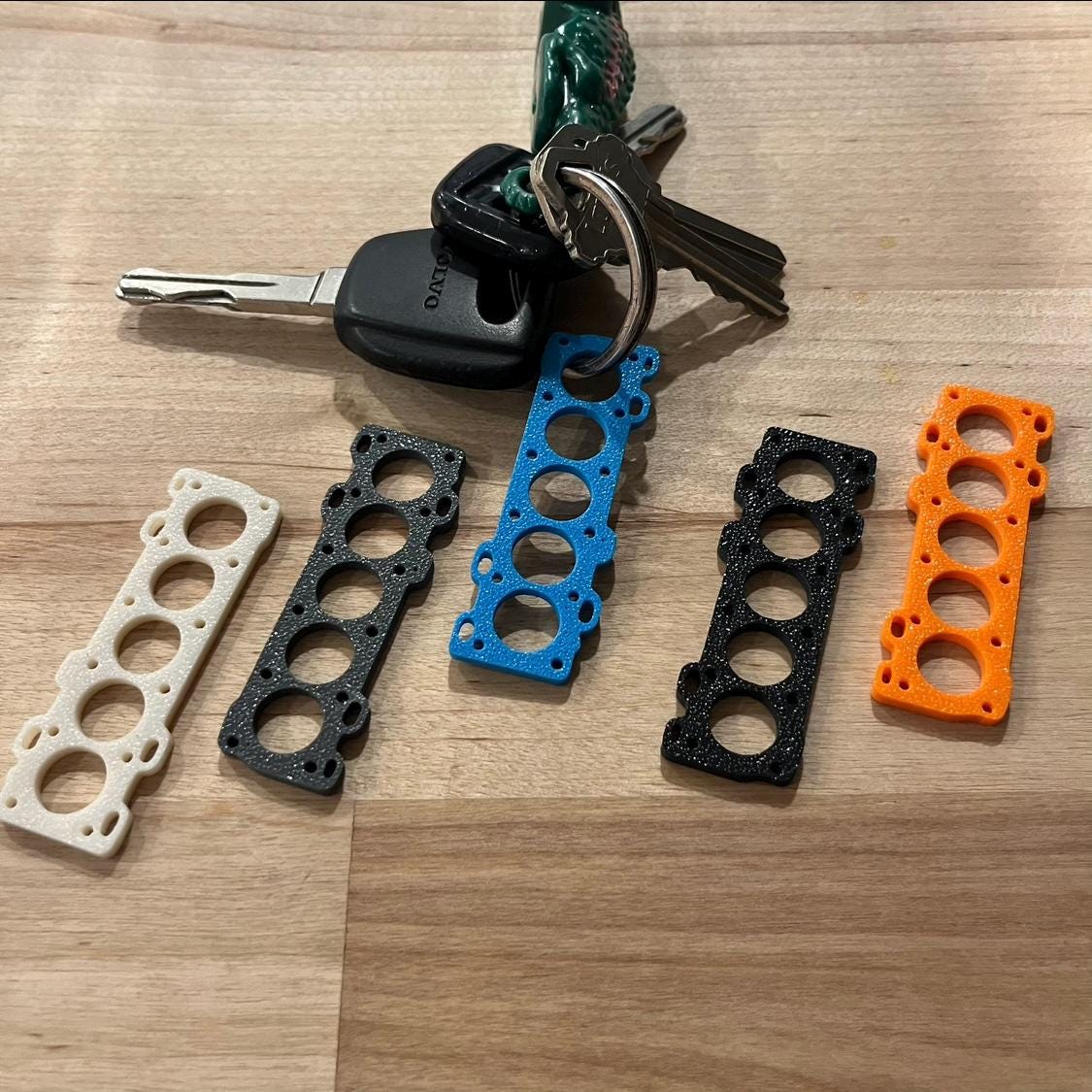 Volvo Head Gasket Keyring Keychains (4 & 5-Cylinder)