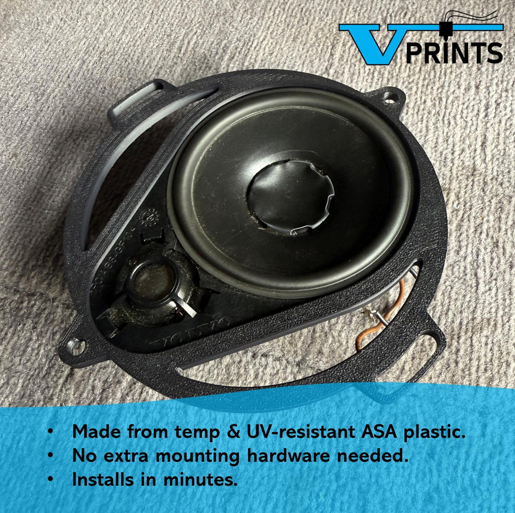 Volvo S70 V70 C70 Dynaudio P3 Teardrop Speaker Adapter